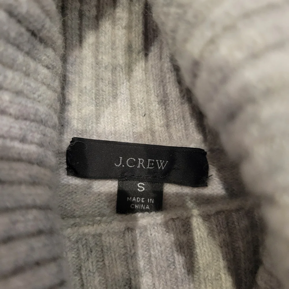J. Crew Striped Turtleneck Sweater in Supersoft Yarn